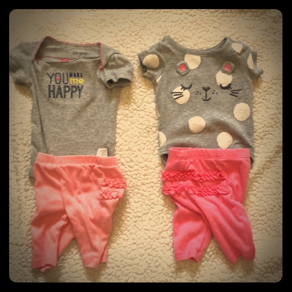 2 outfits from Carters